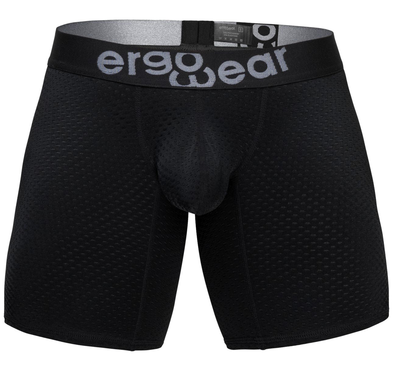 ErgoWear Men's Underwear EW1690 MAX FLOW Boxer Briefs Color Black