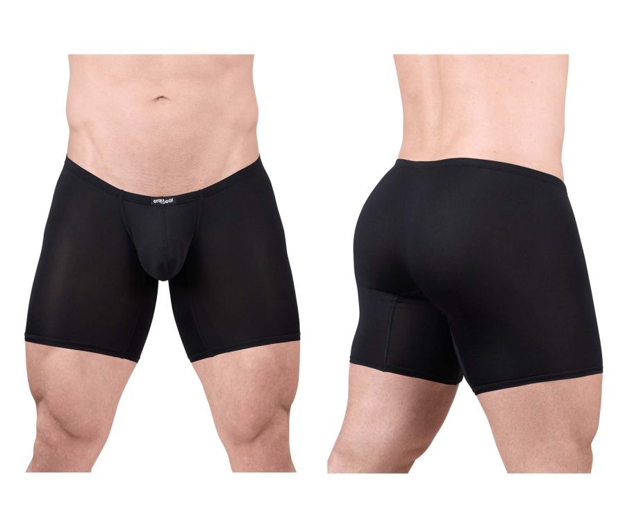 ErgoWear Men's Underwear EW1702 X4D Boxer Briefs Color Black