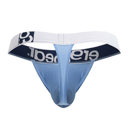 ErgoWear Men's Underwear EW1711 MAX COTTON Thongs Color Light Blue