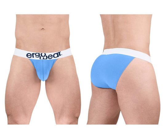 ErgoWear Men's Underwear EW1712 MAX COTTON Bikini Color Light Blue