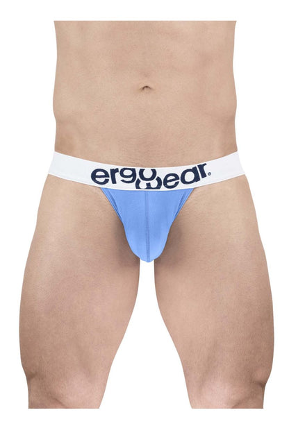 ErgoWear Men's Underwear EW1712 MAX COTTON Bikini Color Light Blue