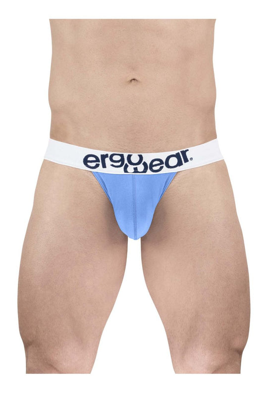 ErgoWear Men's Underwear EW1712 MAX COTTON Bikini Color Light Blue