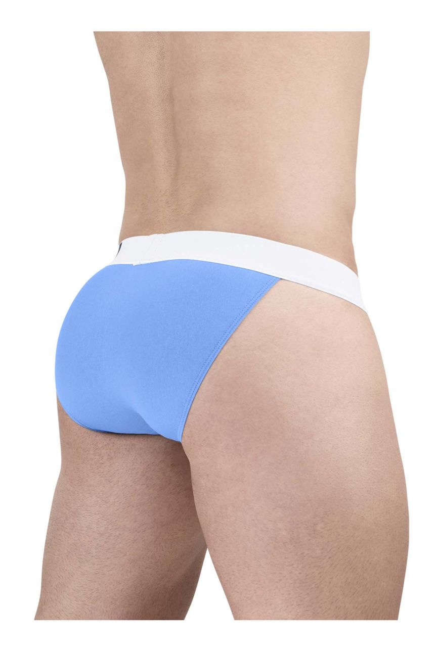 ErgoWear Men's Underwear EW1712 MAX COTTON Bikini Color Light Blue