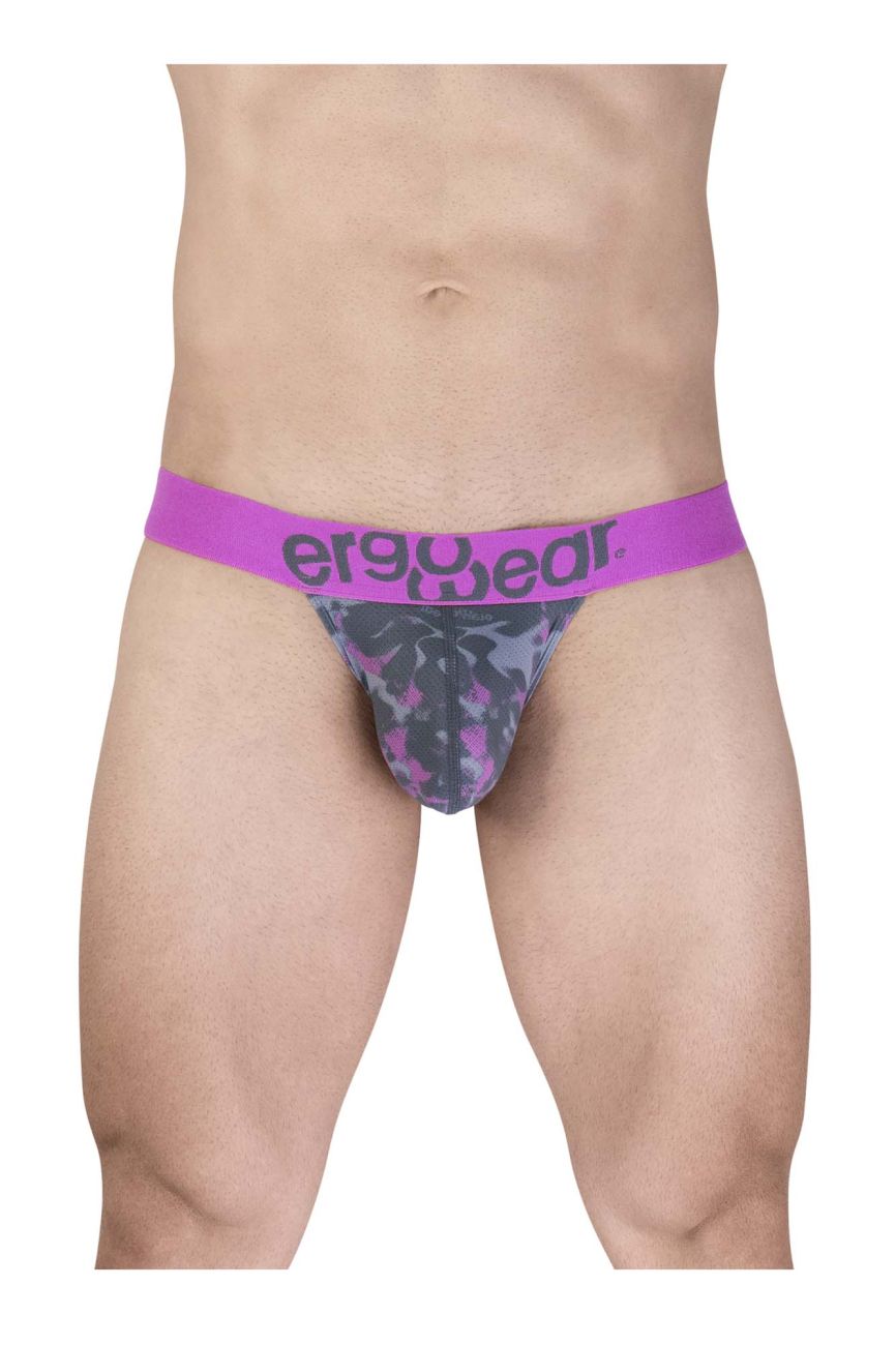 ErgoWear Men's Underwear EW1714 MAX SE CAMO G-String Color Pink