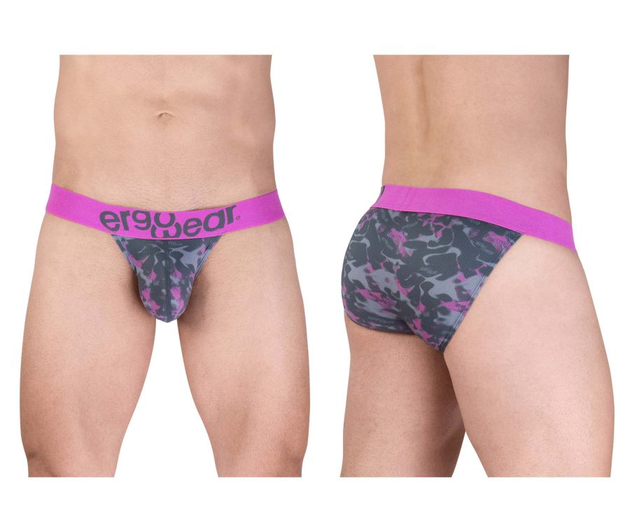 ErgoWear Men's Underwear EW1715 MAX SE CAMO Bikini Color Pink