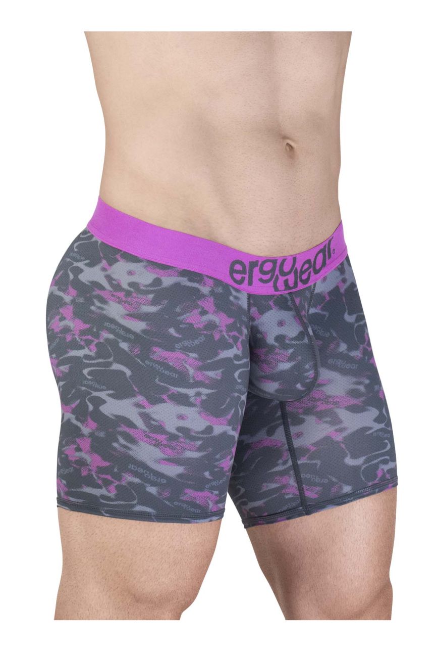ErgoWear Men's Underwear EW1717 MAX SE CAMO Boxer Briefs Color Pink