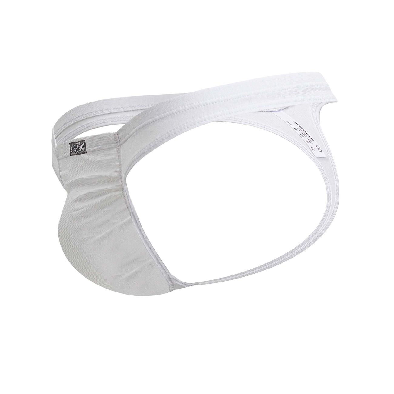 ErgoWear Men's Underwear EW1734 FEEL GR8 Cotton Thongs Color White