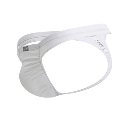ErgoWear Men's Underwear EW1734 FEEL GR8 Cotton Thongs Color White
