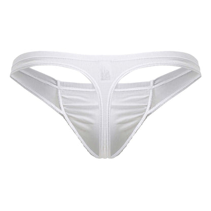 ErgoWear Men's Underwear EW1734 FEEL GR8 Cotton Thongs Color White