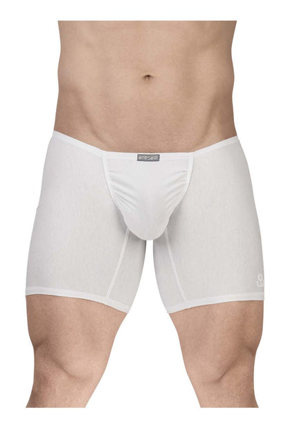 ErgoWear Men's Underwear EW1737 FEEL GR8 Cotton Boxer Briefs Color White