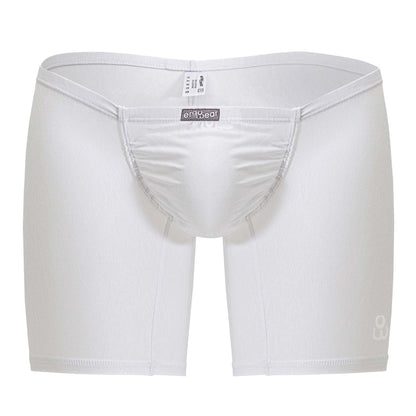 ErgoWear Men's Underwear EW1737 FEEL GR8 Cotton Boxer Briefs Color White