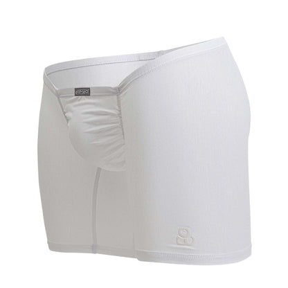ErgoWear Men's Underwear EW1737 FEEL GR8 Cotton Boxer Briefs Color White
