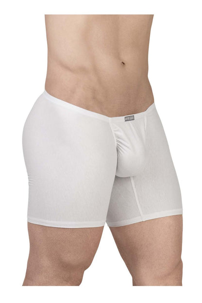 ErgoWear Men's Underwear EW1737 FEEL GR8 Cotton Boxer Briefs Color White