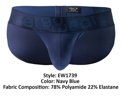 ErgoWear Men's Underwear EW1739 MAX BOLD Bikini Color Navy Blue