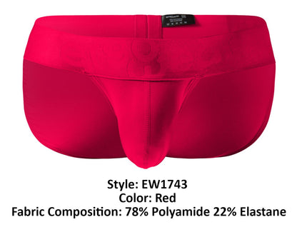 ErgoWear Men's Underwear EW1743 MAX BOLD Bikini Color Red