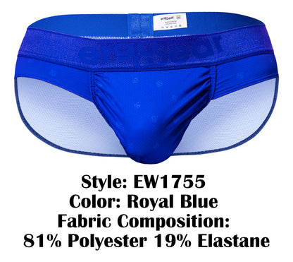 ErgoWear Men's Underwear EW1755 FEEL SE Briefs Color Royal Blue