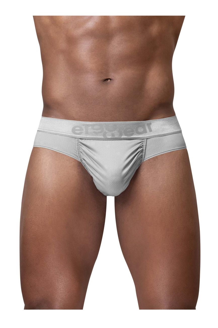 ErgoWear Men's Underwear EW1759 FEEL SE Briefs Color Silver