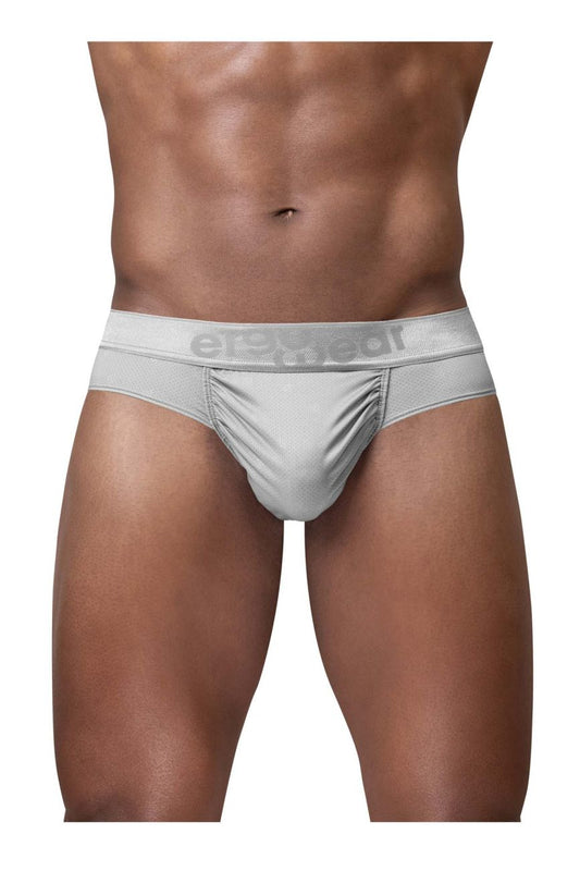 ErgoWear Men's Underwear EW1759 FEEL SE Briefs Color Silver