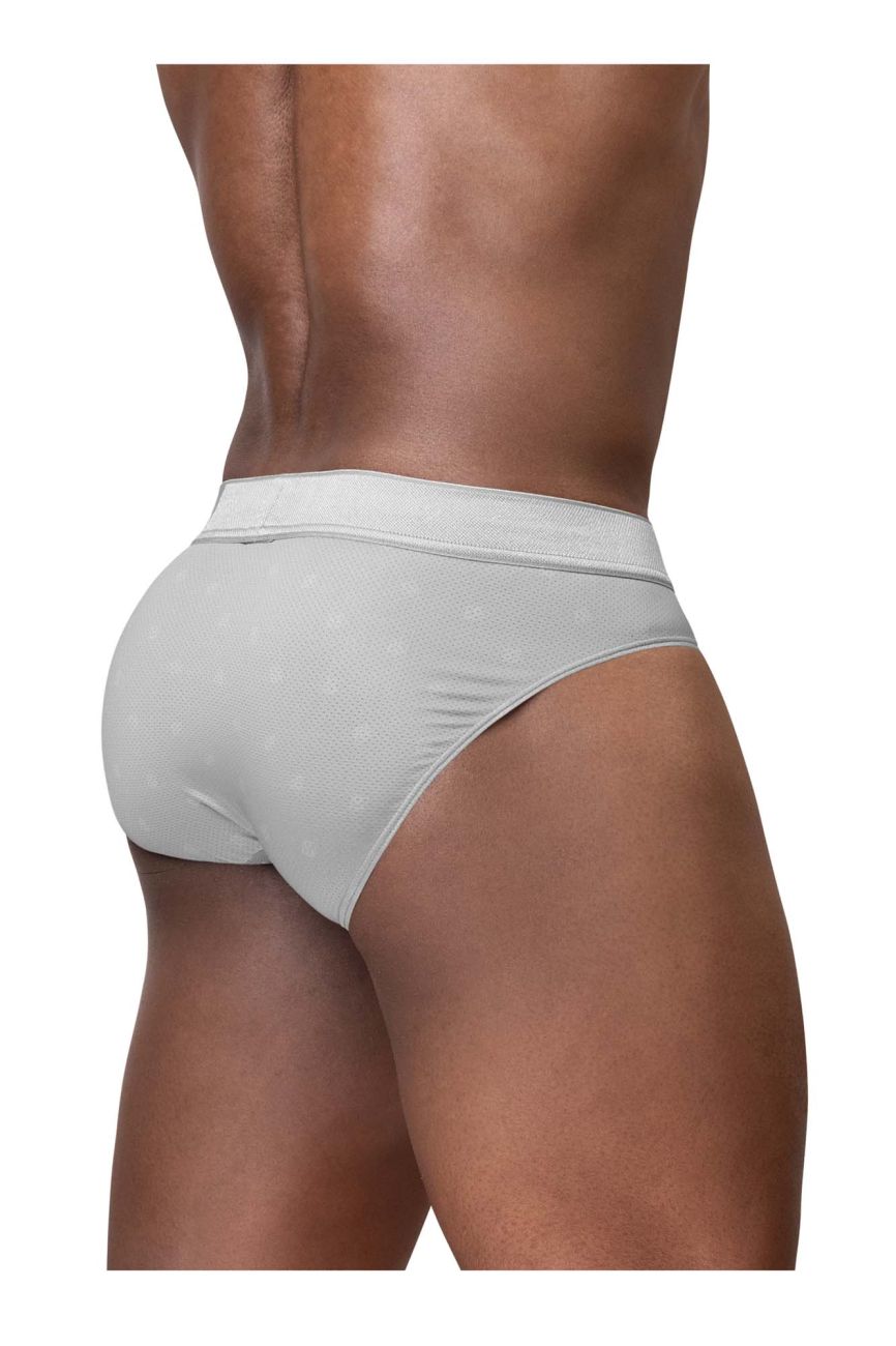 ErgoWear Men's Underwear EW1759 FEEL SE Briefs Color Silver