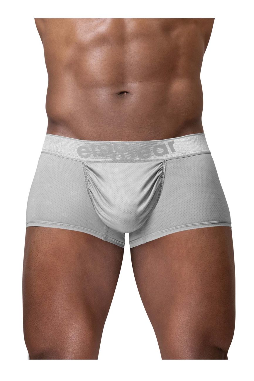 ErgoWear Men's Underwear EW1760 FEEL SE Trunks Color Silver
