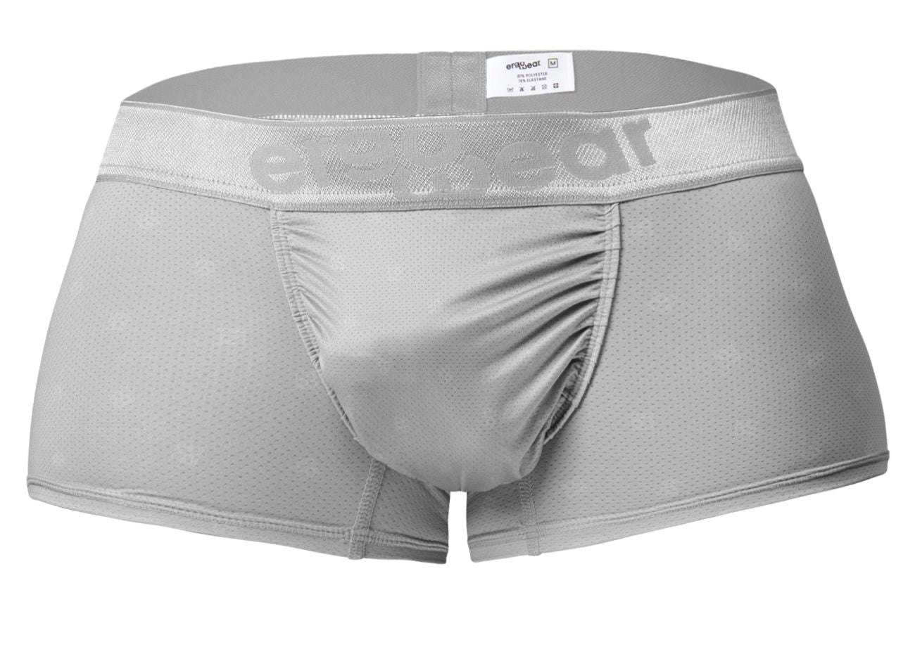 ErgoWear Men's Underwear EW1760 FEEL SE Trunks Color Silver