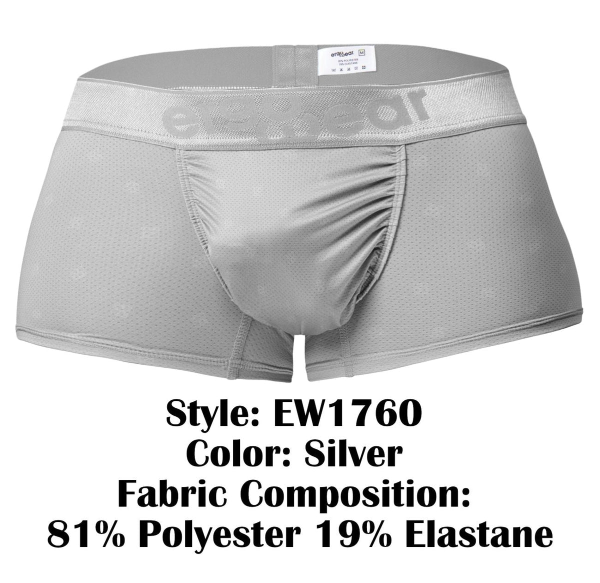 ErgoWear FEEL SE Trunks - Silver