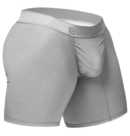 ErgoWear Men's Underwear EW1761 FEEL SE Boxer Briefs Color Silver