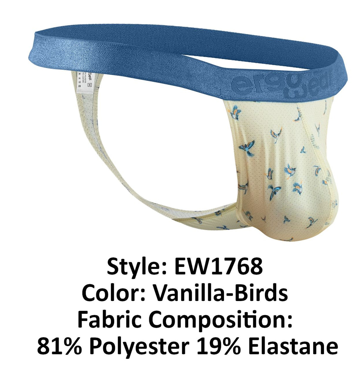 ErgoWear SLK SE G-String - Vanilla-Birds
