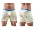 ErgoWear EW1771 SLK SE Boxer Briefs Color Vanilla-Birds