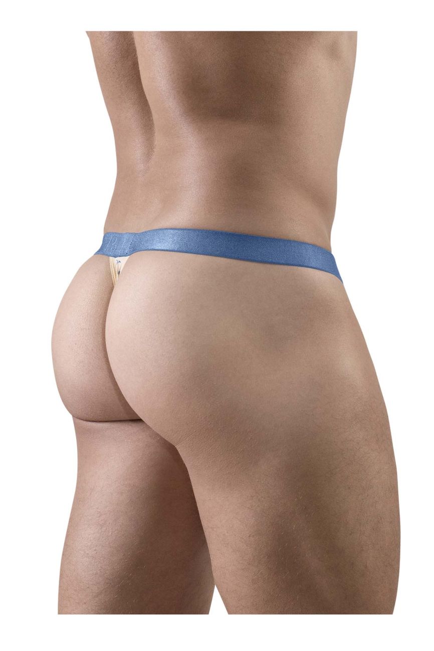 ErgoWear Men's Underwear EW1772 SLK SE G-String Color Peach-Birds