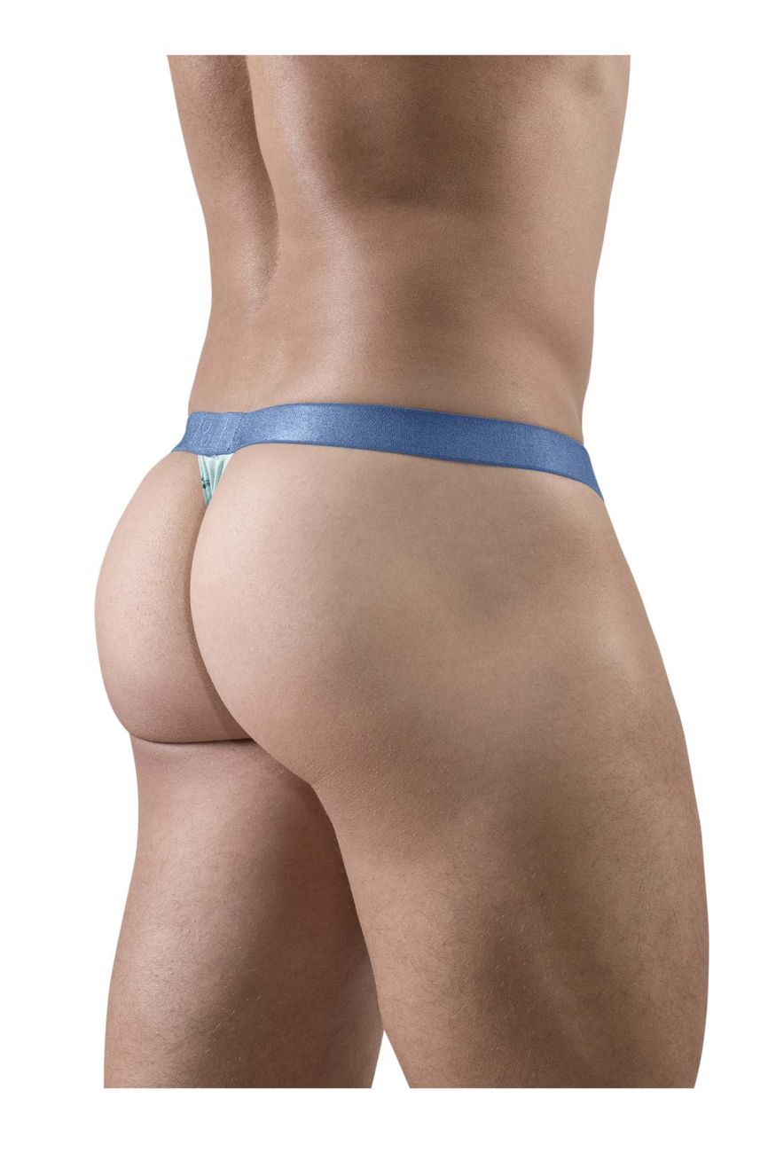ErgoWear Men's Underwear EW1776 SLK SE G-String Color Frost-Birds
