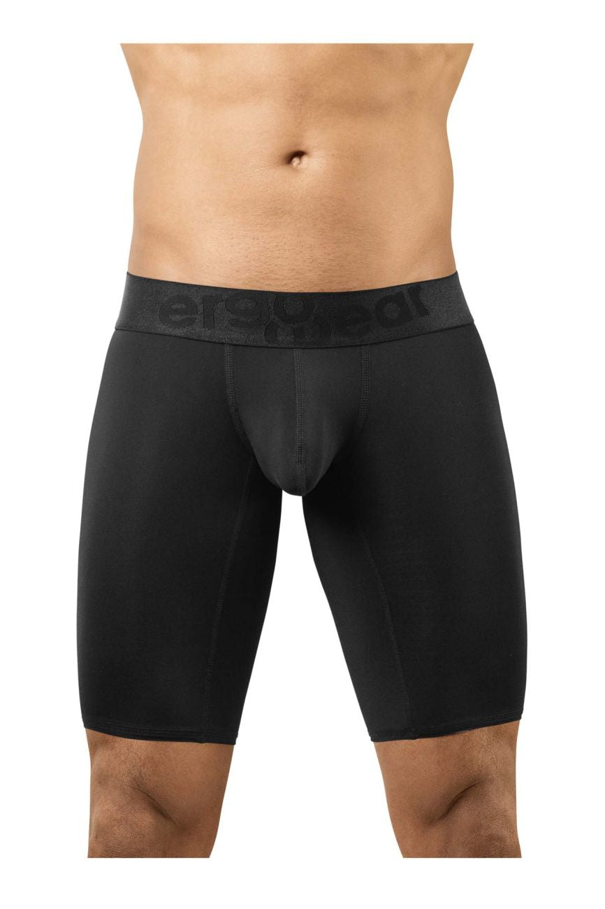 ErgoWear Men's active and swimwear MAX BOLD Athletic Shorts - Black