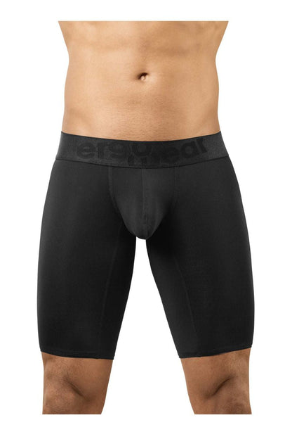 ErgoWear Men's active and swimwear EW1783 MAX BOLD Athletic Shorts Color Black