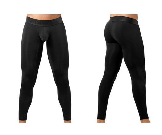 ErgoWear Men's active and swimwear MAX BOLD Athletic Pants - Black