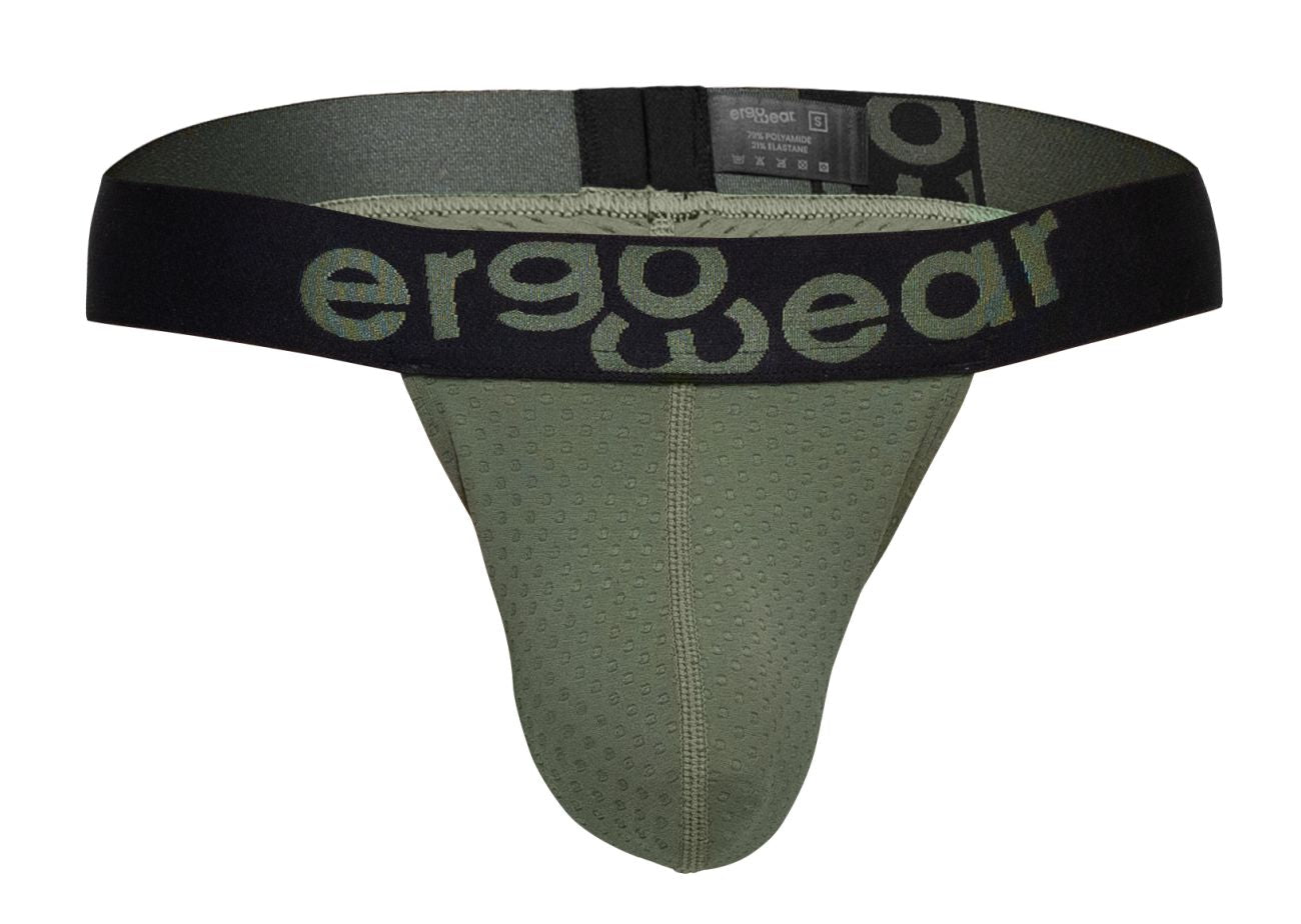 ErgoWear Men's Underwear EW1785 MAX FLOW G-String Color Dark Green