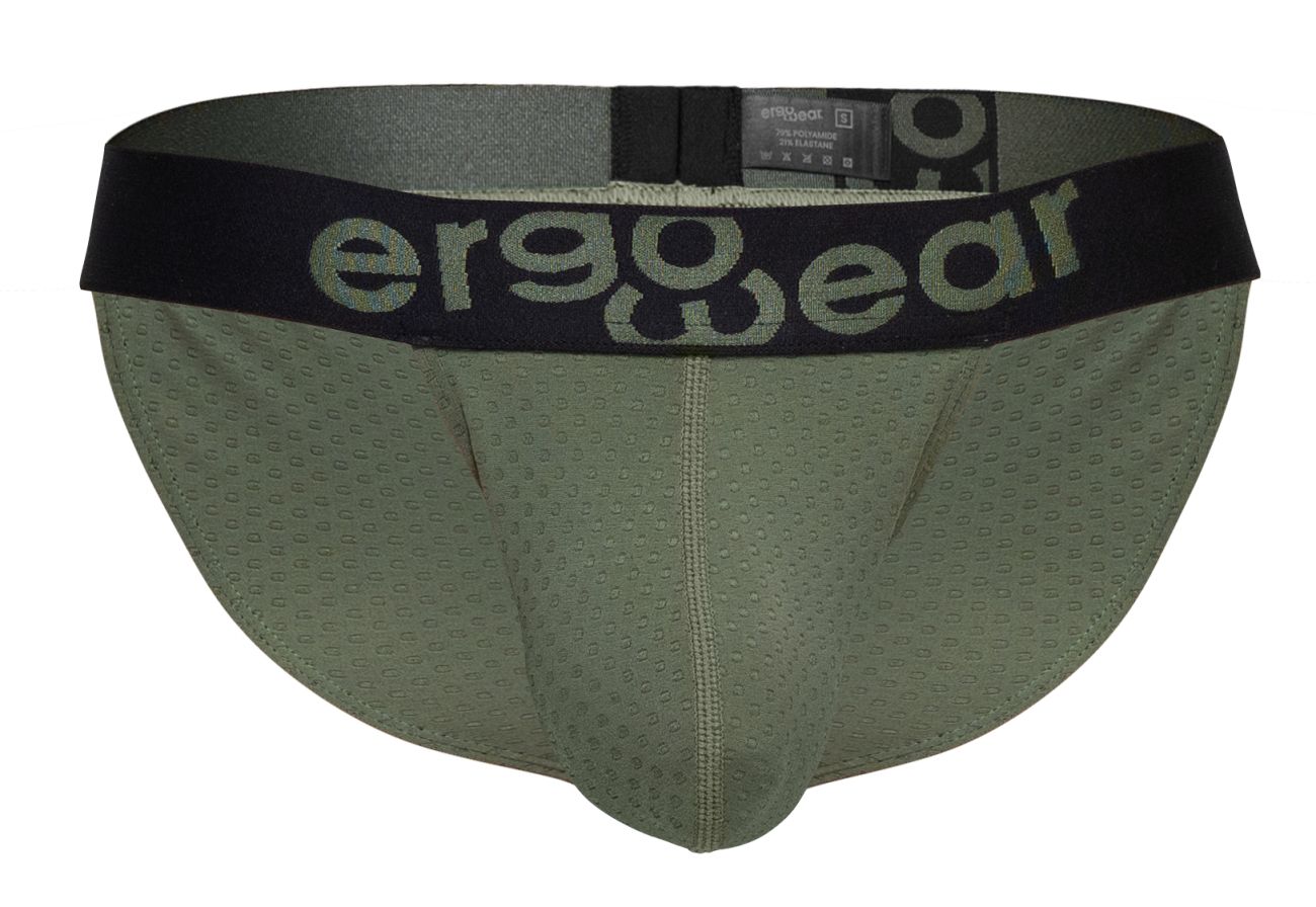 ErgoWear Men's Underwear EW1786 MAX FLOW Bikini Color Dark Green