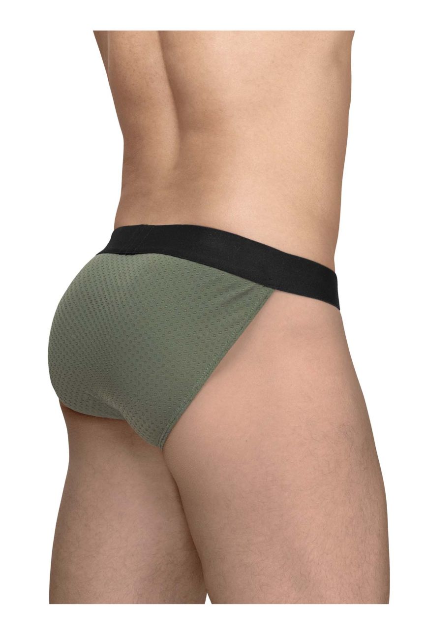 ErgoWear Men's Underwear EW1786 MAX FLOW Bikini Color Dark Green