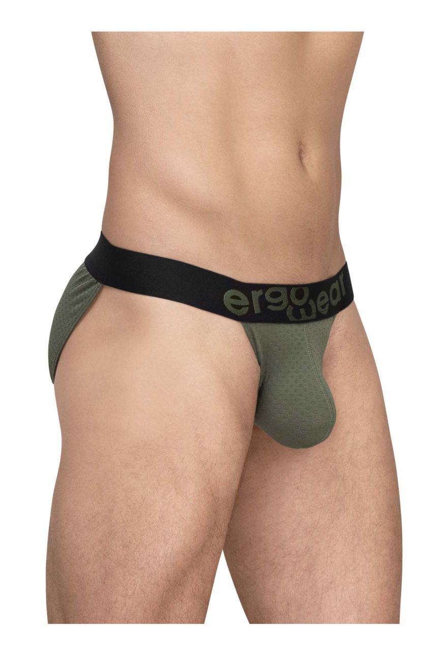 ErgoWear Men's Underwear EW1786 MAX FLOW Bikini Color Dark Green