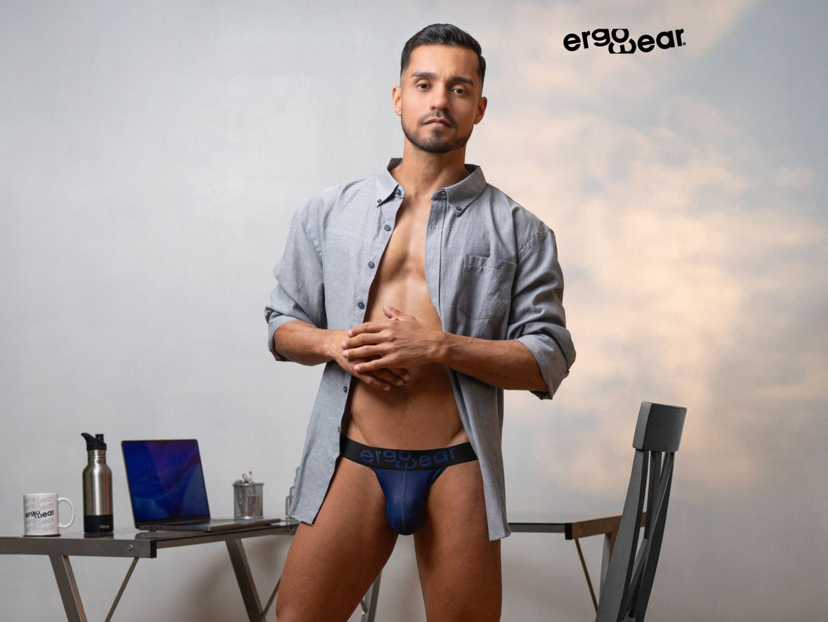 ErgoWear MAX FLOW G-String - Dark Blue