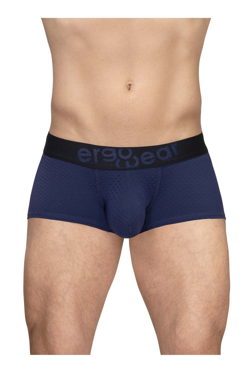 ErgoWear Men's Underwear EW1791 MAX FLOW Trunks Color Dark Blue