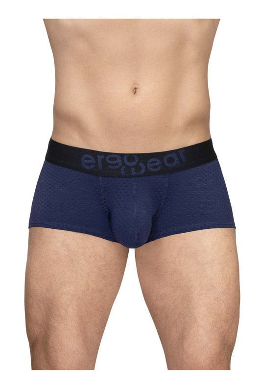 ErgoWear Men's Underwear EW1791 MAX FLOW Trunks Color Dark Blue