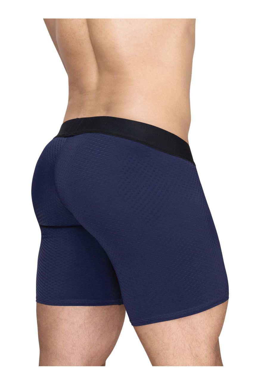 ErgoWear Men's Underwear EW1792 MAX FLOW Boxer Briefs Color Dark Blue