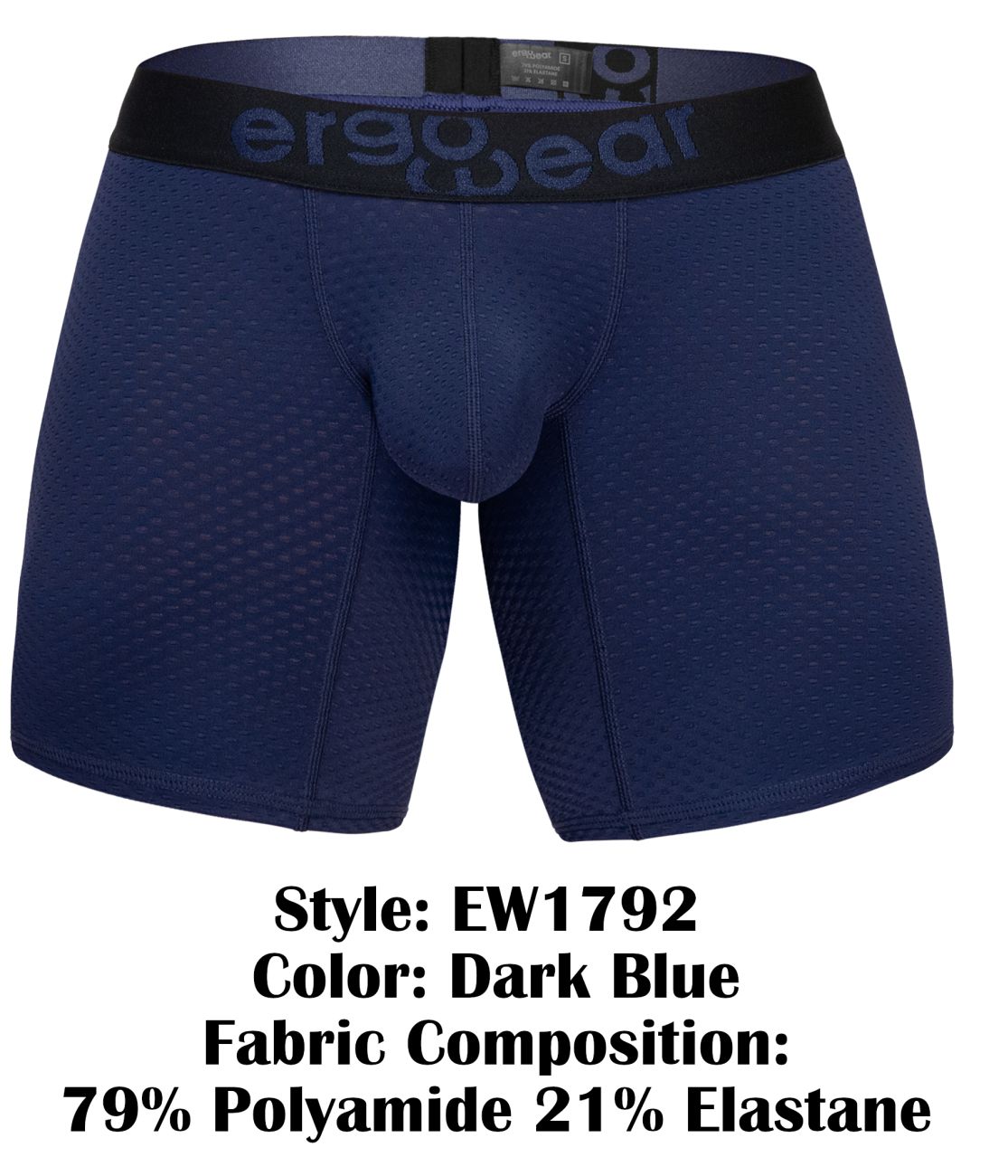 ErgoWear MAX FLOW Boxer Briefs - Dark Blue