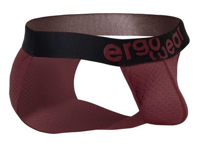 ErgoWear Men's Underwear EW1794 MAX FLOW Bikini Color Burgundy