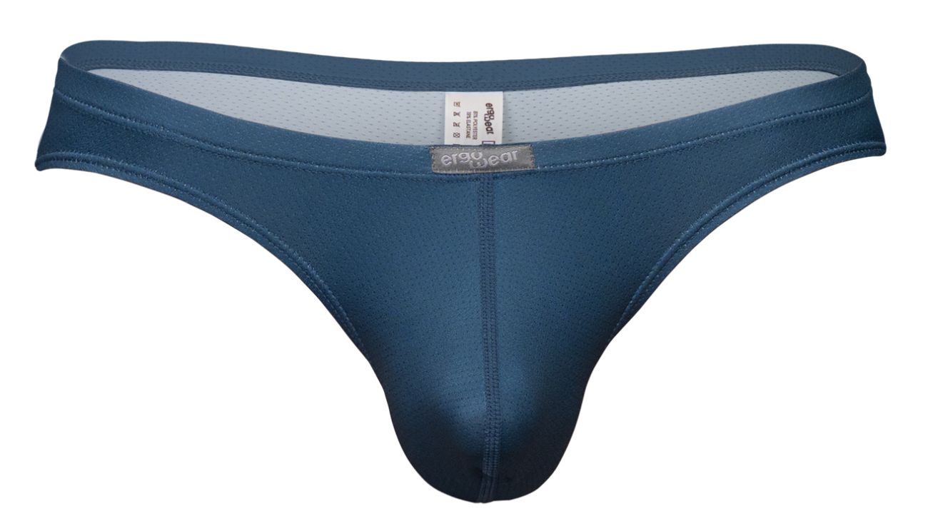 ErgoWear Men's Underwear EW1797 X4D SE Thongs Color Sea Blue
