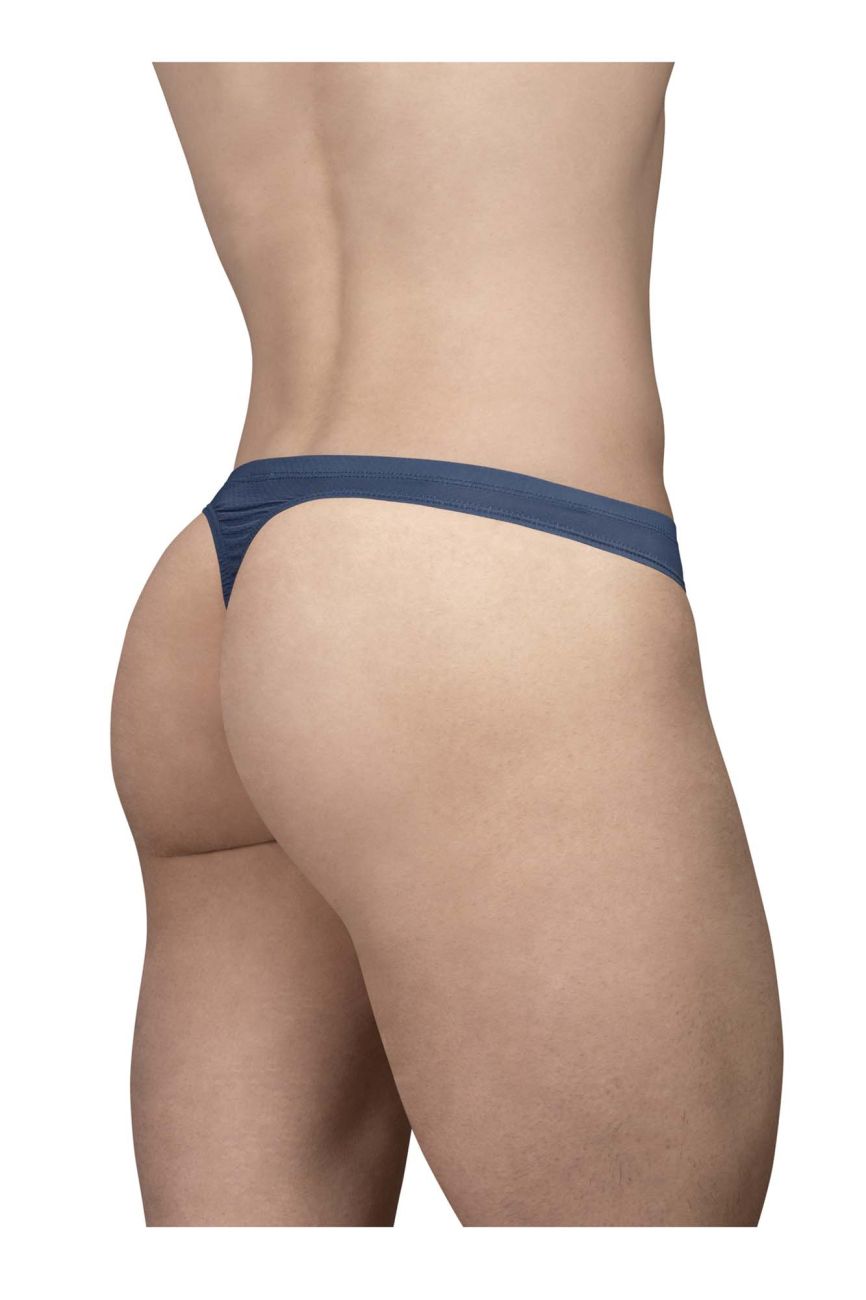 ErgoWear Men's Underwear EW1797 X4D SE Thongs Color Sea Blue