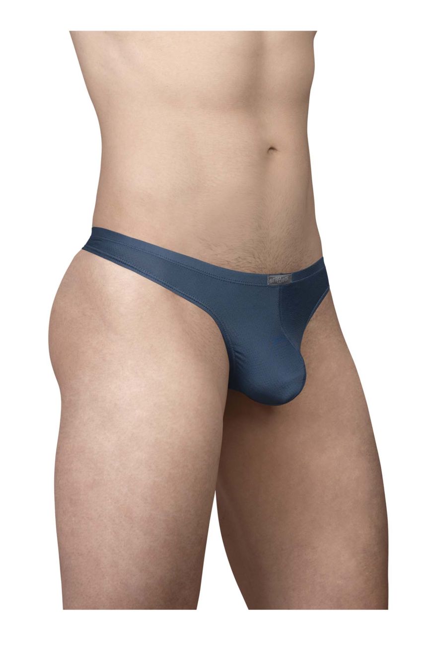 ErgoWear Men's Underwear EW1797 X4D SE Thongs Color Sea Blue