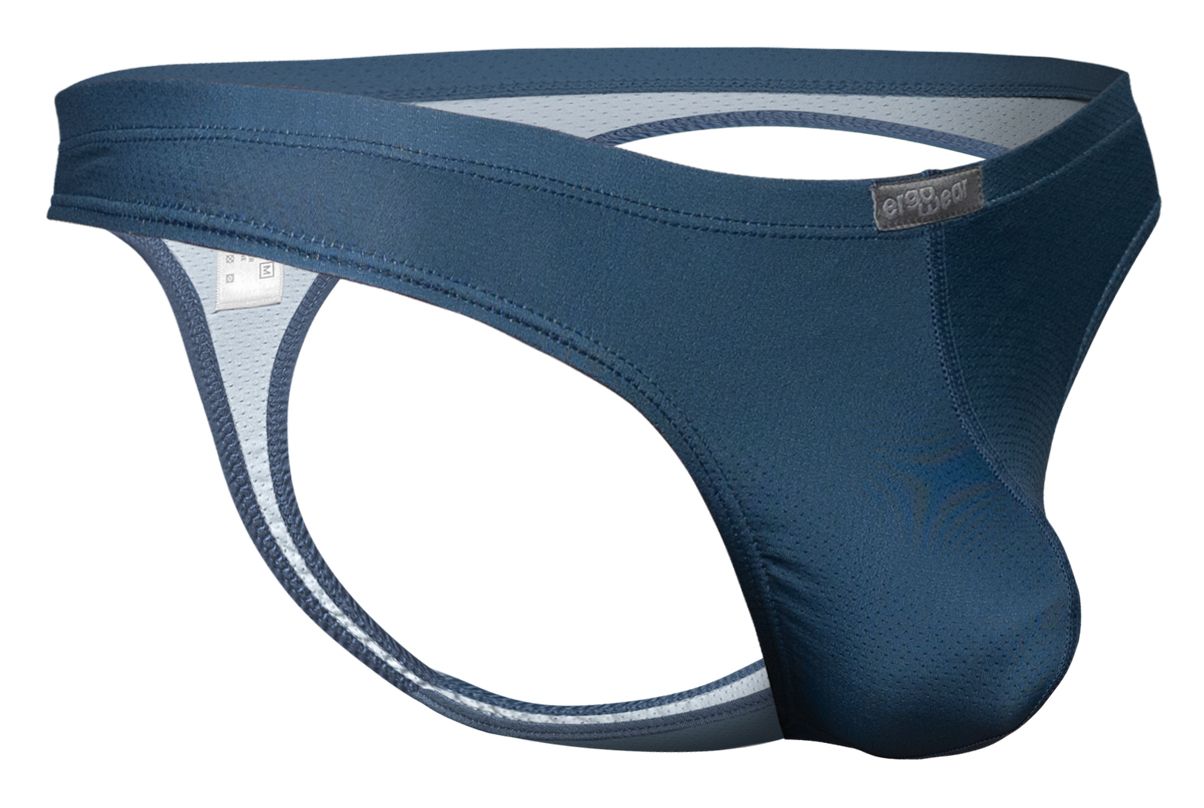 ErgoWear Men's Underwear EW1797 X4D SE Thongs Color Sea Blue