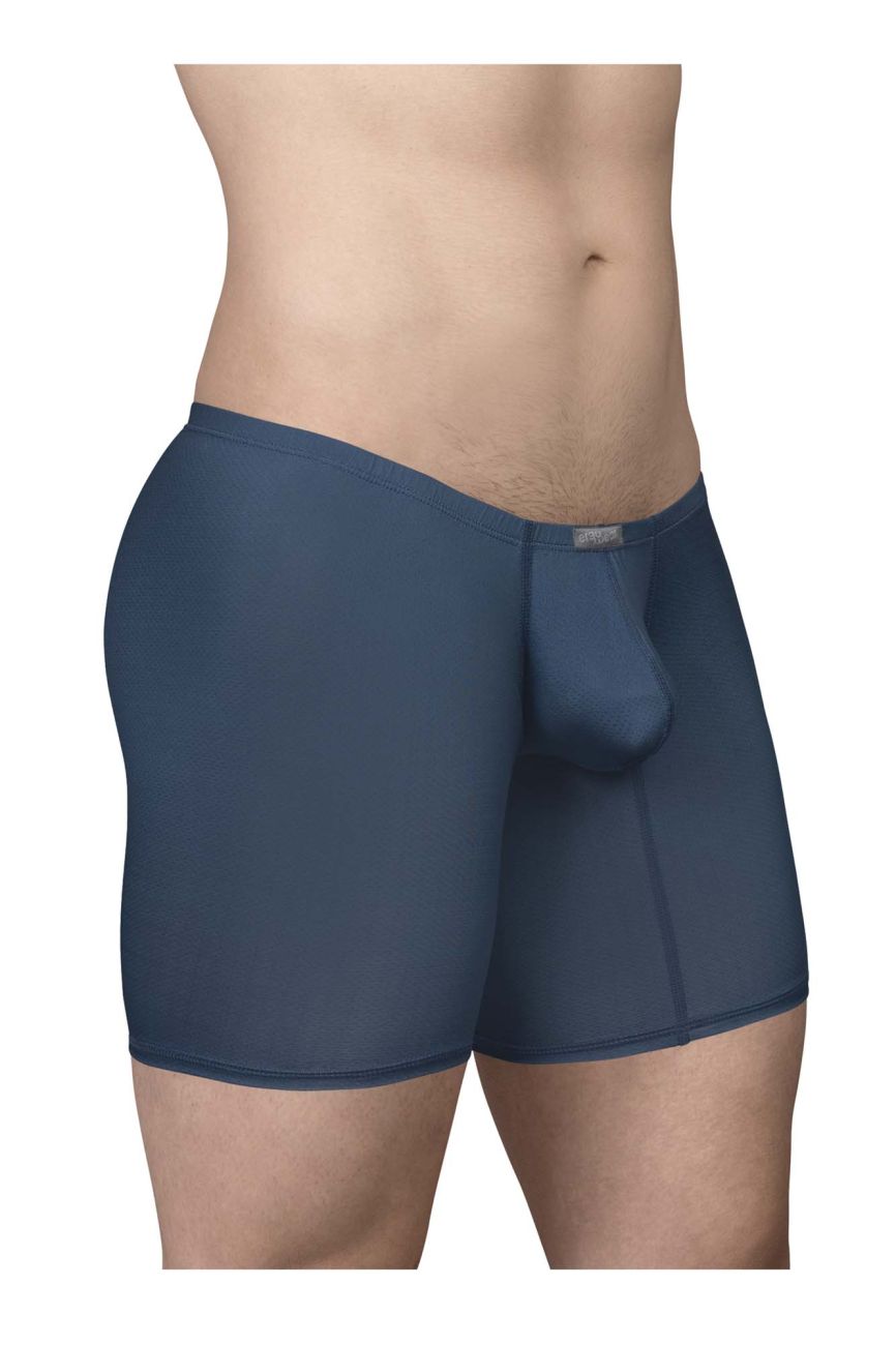 ErgoWear Men's Underwear EW1800 X4D SE Boxer Briefs Color Sea Blue