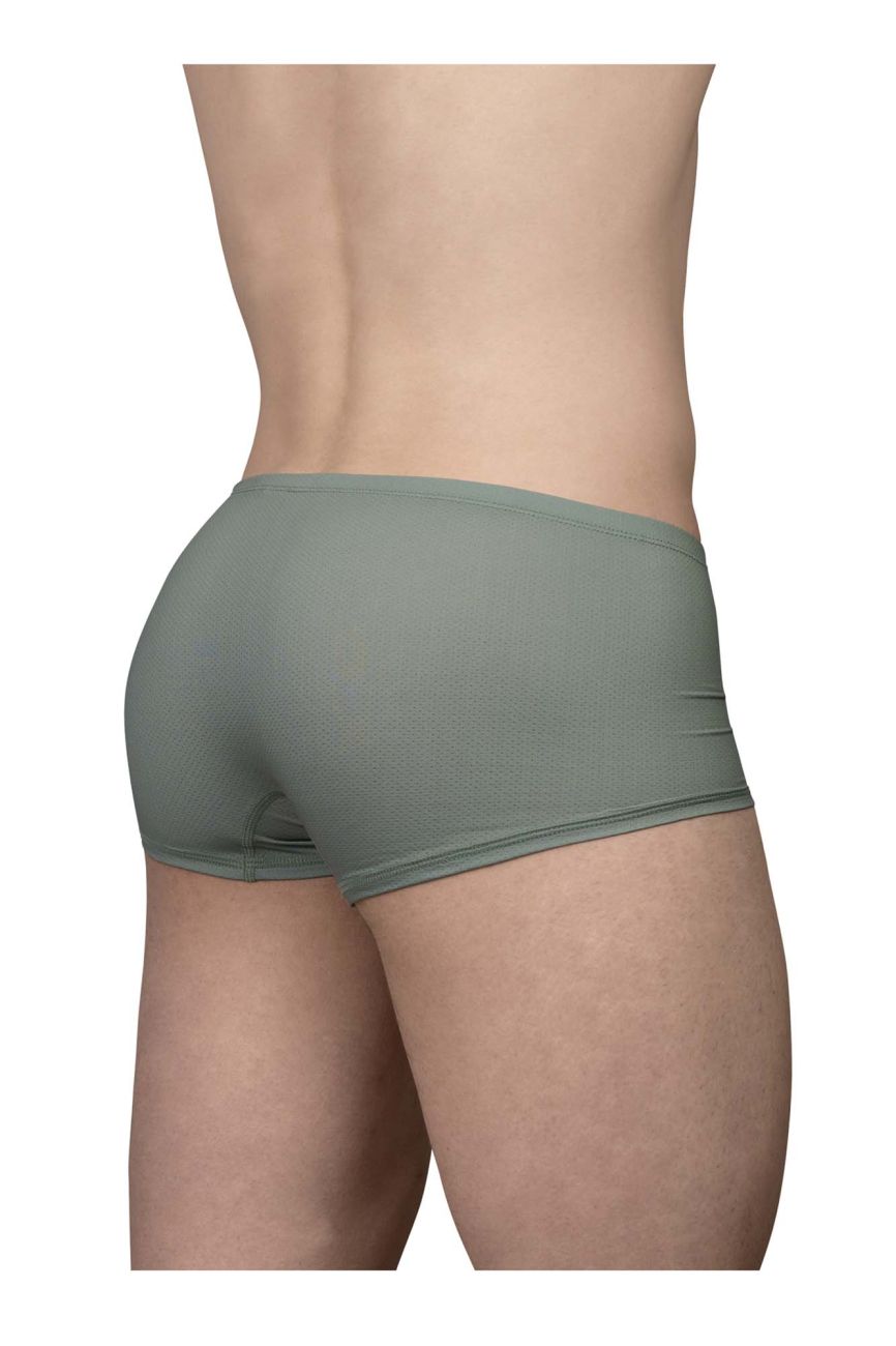 ErgoWear Men's Underwear EW1803 X4D SE Trunks Color Olive Green